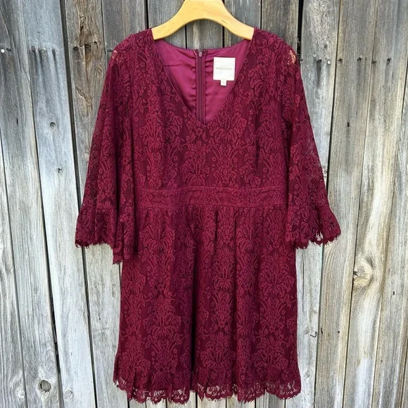 Modcloth | Dresses | Modcloth Through The Bluebells Lace Dress Burgundy Red Xl | Poshmark Modcloth | Dresses | Modcloth Through The Bluebells Lace Dress Burgundy Red Xl | Poshmark